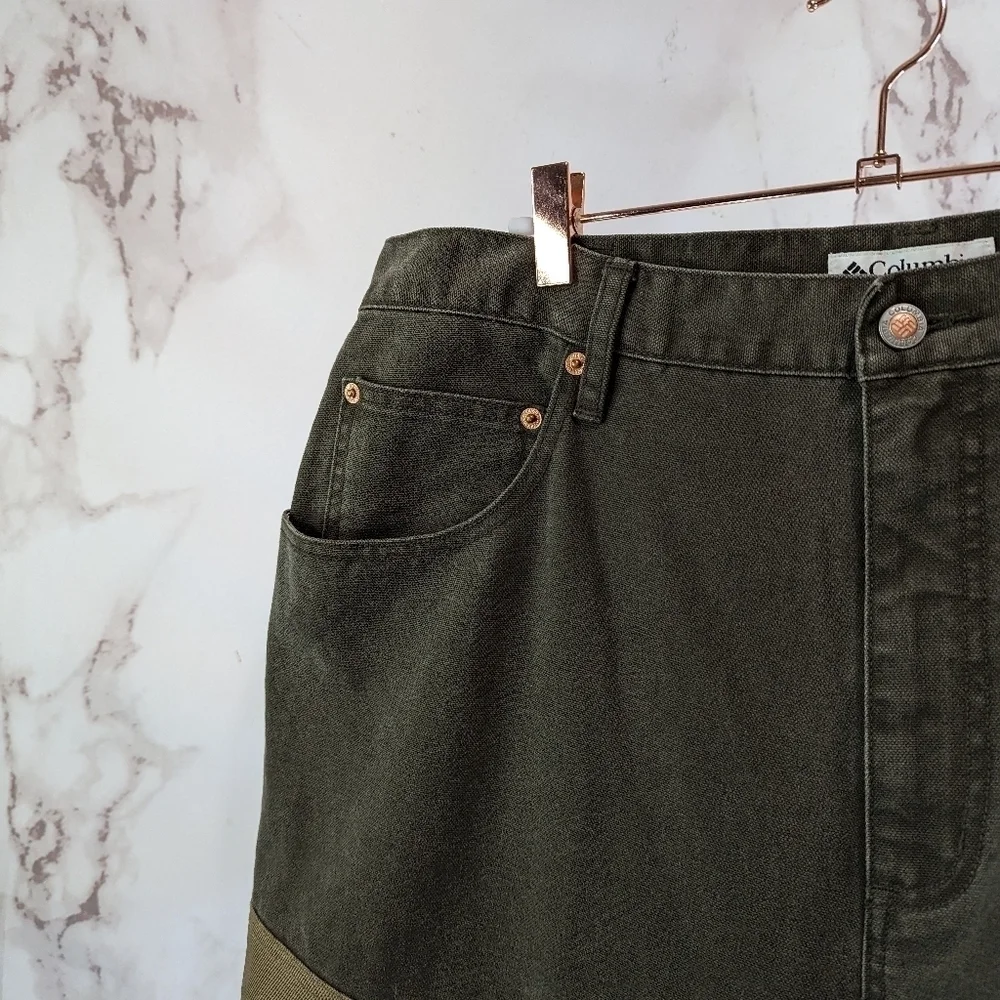Columbia Pant Men 38X30 Briar Double Knee Brush Work Hunting Field Camp Tactical - Picture 2 of 11